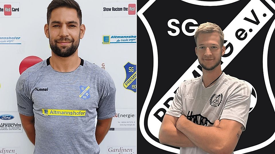 Maximilian Schiller (li.) soll die SG Preming zum Klassenerhalt führen. Benjamin Klose ist bei diesem Unterfangen nicht mehr dabei 