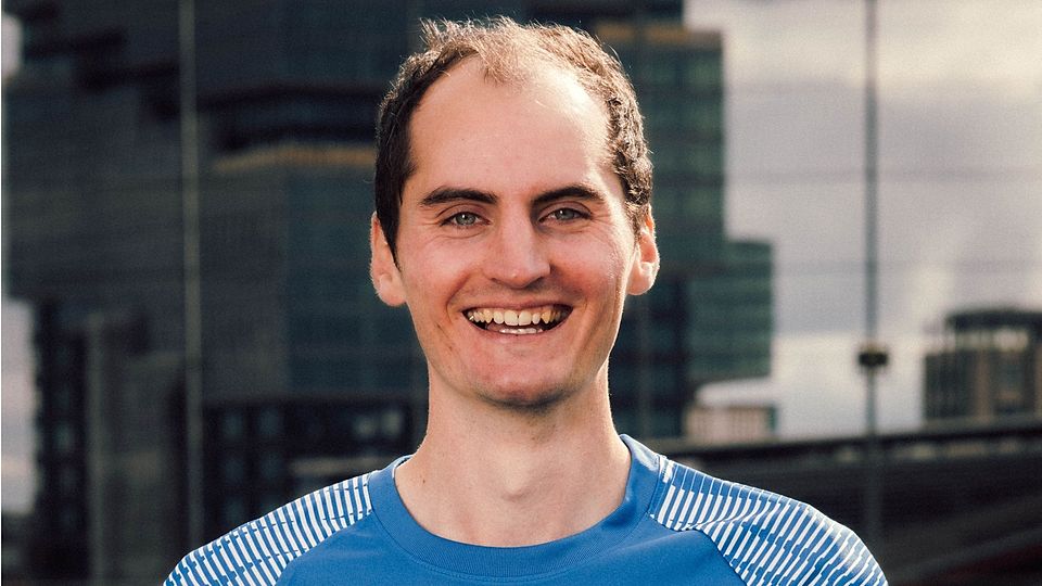 Torschütze Boris Ocker freut sich immer noch! 