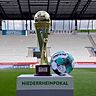 Das Objekt der Begierde - der Niederrheinpokal. 