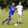 Im Hinspiel noch mitgewirkt im Rückspiel gegen den FC Ederberglandschmerzlich vermisst: Biebrichs Benjamin Neffati (blaues Trikot) nun gegen Marburg eine Option in der Startelf?