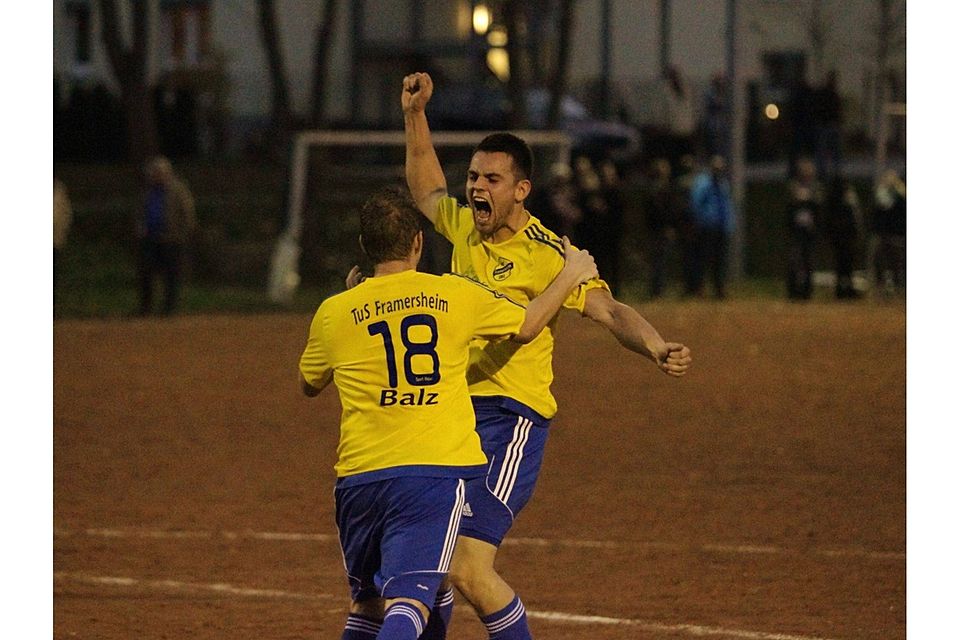 Framersheim bejubelt erfolgreichen Start beim VG-Turnier. F: Wolff