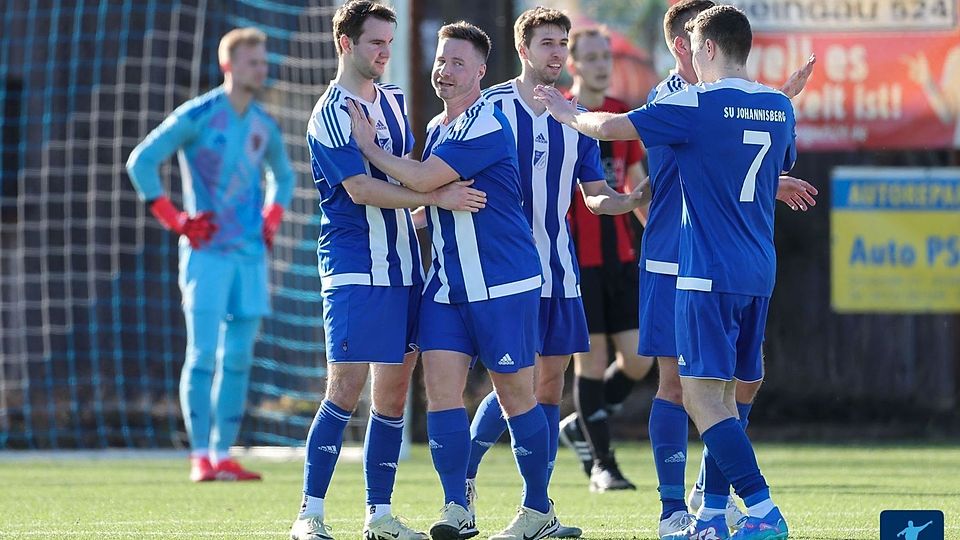 Der SV Johannisberg bleibt weiterhin auf Kurs. 