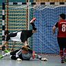 Die Torhüter hatten am ersten Spieltag in der Futsal-Bezirksliga Oberpfalz alle Hände voll zu tun. F: Brüssel