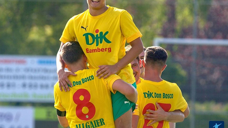 Die DJK Don Bosco Bamberg hat aktuell viel Grund zu Lachen. Bleibt das Strahlen auch nach dem Topspiel in Haibach?