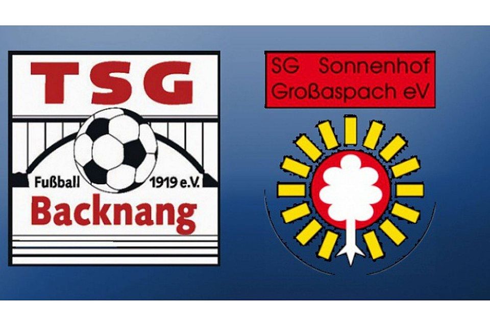 Treffen heute aufeinander: Die TSG Backnang und die SG Sonnenhof Großaspach.