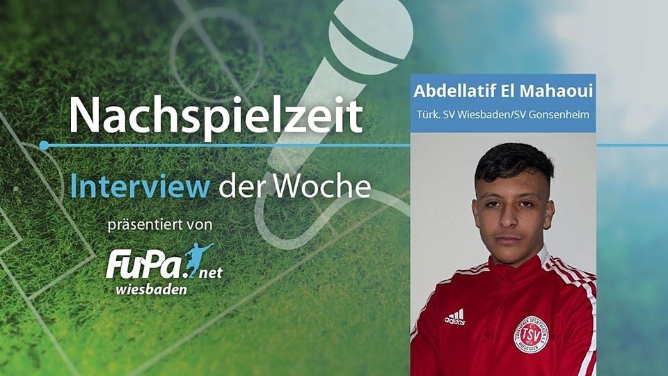 Interview der Woche mit Abdellatif El Mahaoui, Stürmer des Türkischen SVs Wiesbaden.