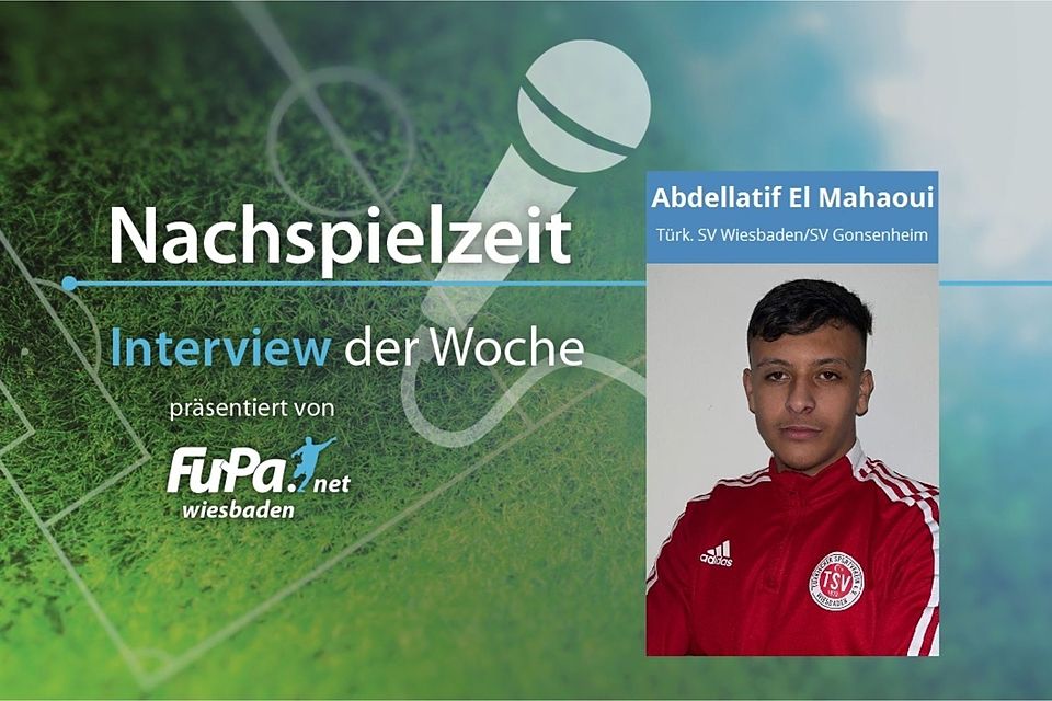 Interview der Woche mit Abdellatif El Mahaoui, Stürmer des Türkischen SVs Wiesbaden.