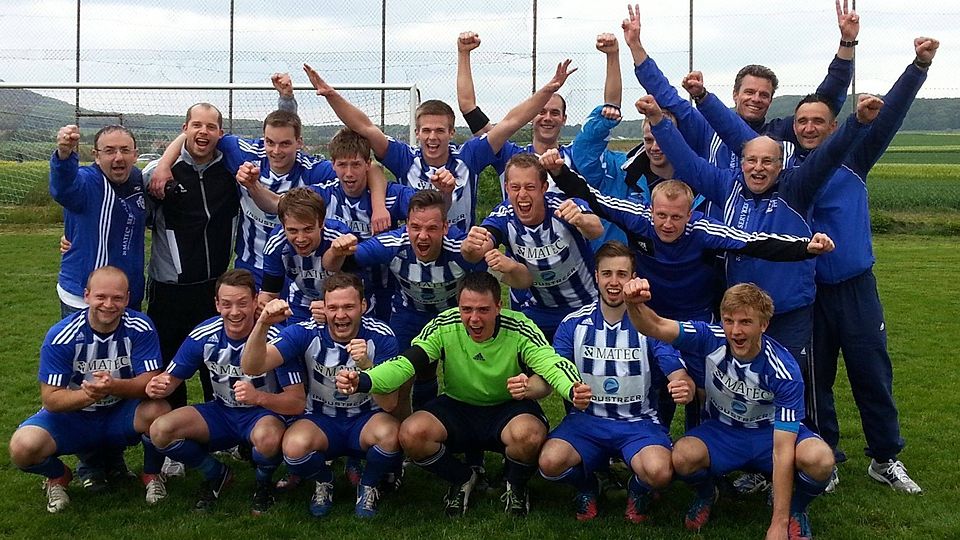 Meister der Kreisoberliga Schwalm-Eder und somit neuer Gruppebligist - der FC Edermünde