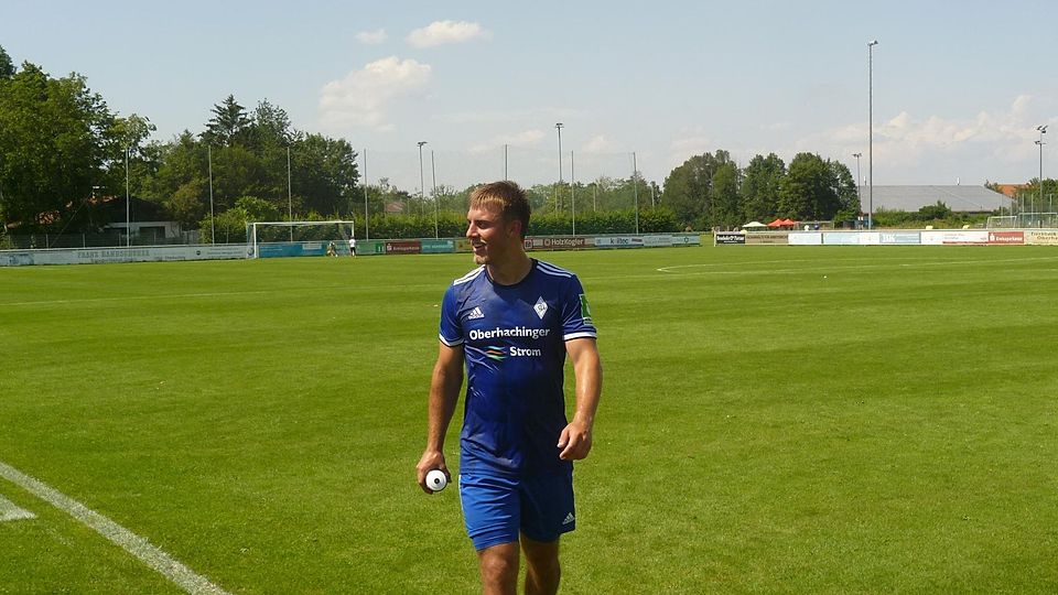 Paul Schemat konnte zufrieden sein: Sein Treffer bescherte dem FC Deisenhofen den 1:0-Auftaktsieg.