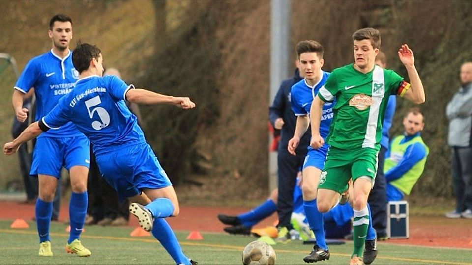 Der TSV Gau-Odernheim (links) freut sich auf das Pokal-Heimspiel gegen TuS Marienborn.  F: Wolff