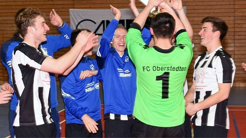 So jubelte im Vorjahr Turnier-Sieger FC  Oberstedten mit dem Canton-Cup.