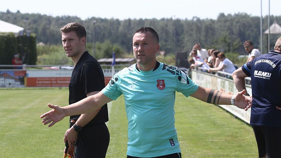 „Es kann nur besser werden“: Kammerbergs Trainer Victor Medeleanu hätte gern mehr Spieler zur Verfügung.