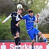 In der Kreisliga 2 droht Undorf (in Schwarz) und Beratzhausen (Blau) die Abstiegs-Relegation.