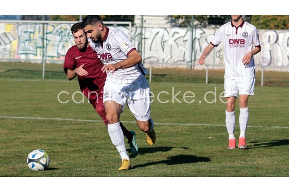 Wael Karim im Pokalspiel. F: Wagner