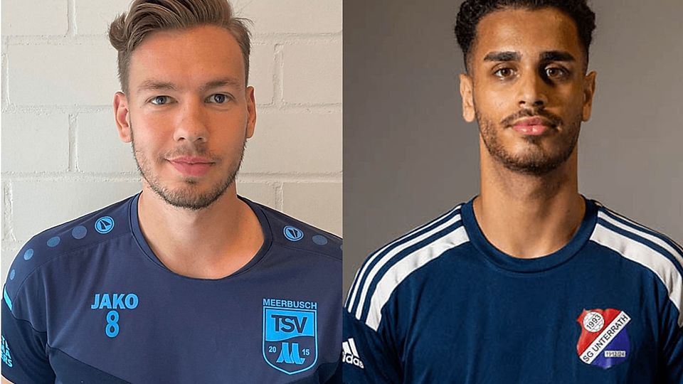 Hendrik Kortgödde (links) und Roman Wakily schließen sich dem TSV Meerbusch an.
