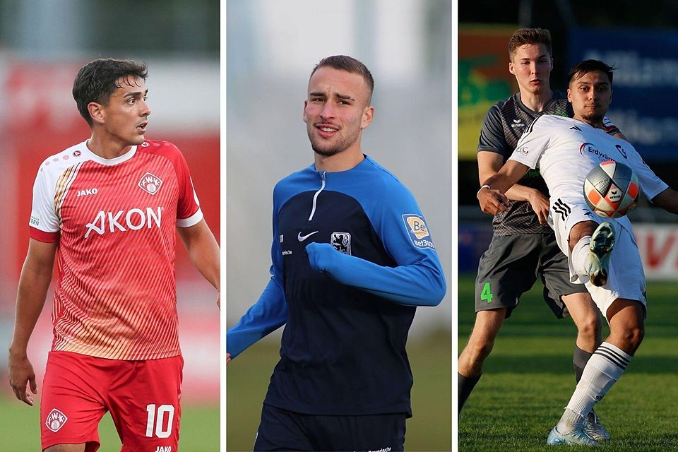 Eroll Zejnullah (l.), Lorenz Knöferl (m.) und Marcel Kosuch (r.) spielen im Verein und in der Icon League.