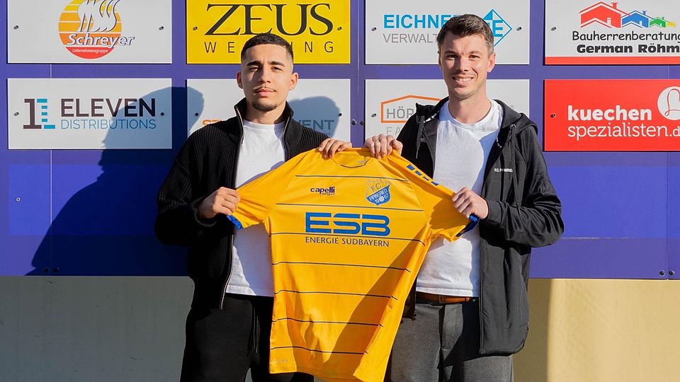 Mo Sanawar (li.) läuft ab der neuen Saison für den FC Pipinsried auf. 