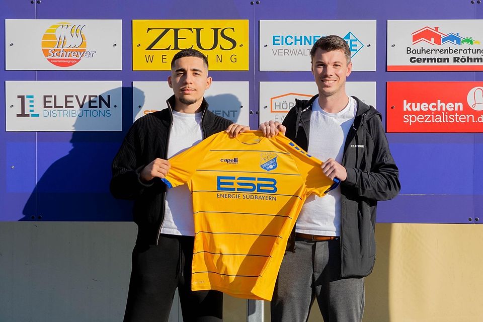 Mo Sanawar (li.) läuft ab der neuen Saison für den FC Pipinsried auf. 