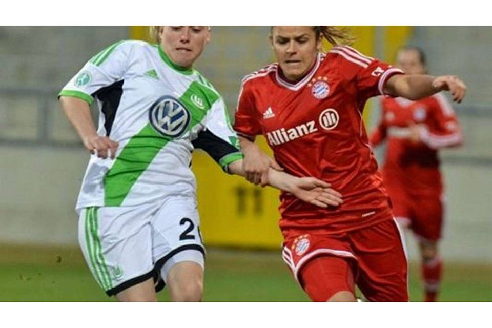 Die Damen des FC Bayern setzten sich mit 3:1 gegen den VfL Wolfsburg durch.