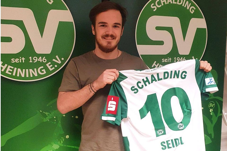 Christian Seidl wird beim SV Schalding-Heining das Trikot mit der Nummer 10 tragen 