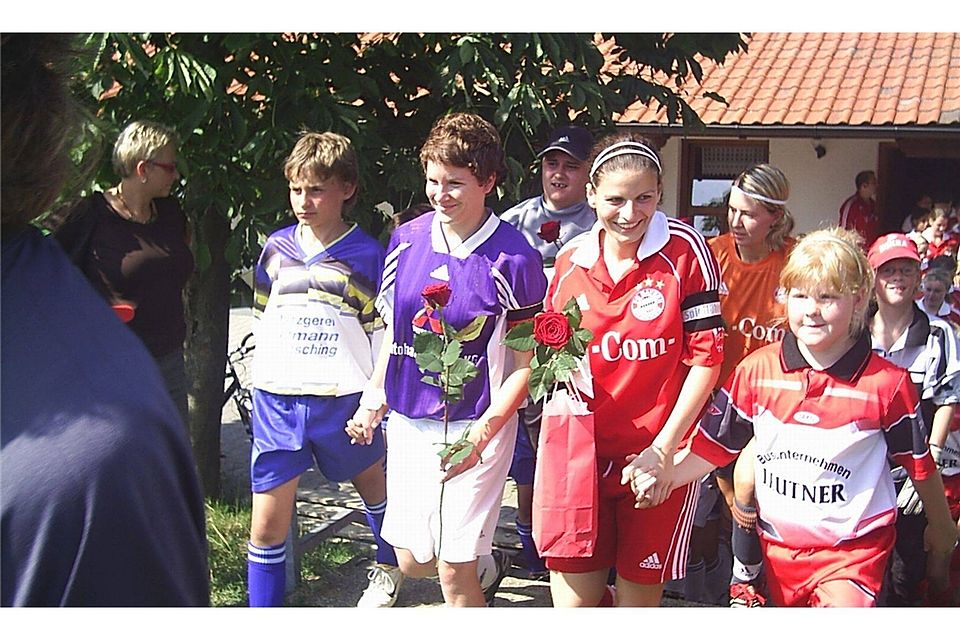 Als Spielerin des FC Bayern war Christina Eckmann vielbewundert. Die Münchener Zeit, ob Erste oder Zweite Liga, möchte sie nicht missen.  Foto: ceh