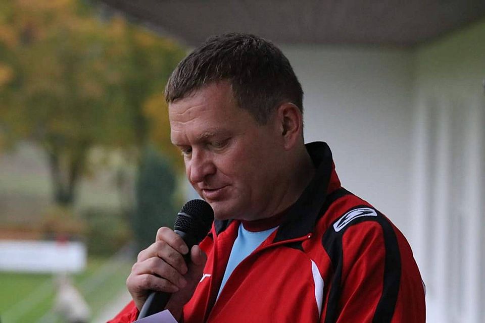 Wolfgang Rößner fungiert auch als Seßlachs Stadionsprecher. Foto: Privat