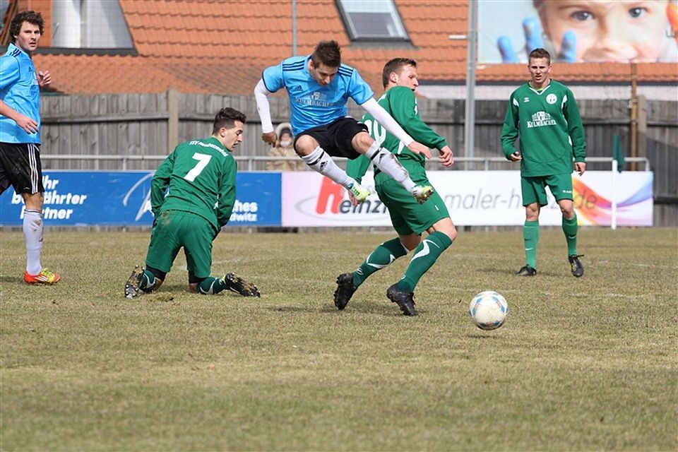 Der TSV Neudrossenfeld unterlag dem SV Mitterteich mit 1:3 F: Sebastian Kastner