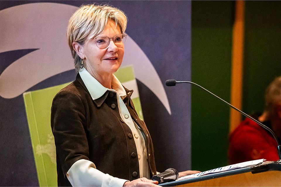 Sportministerin Martine Hansen war bei der ALIS-Vorstellung anwesend 