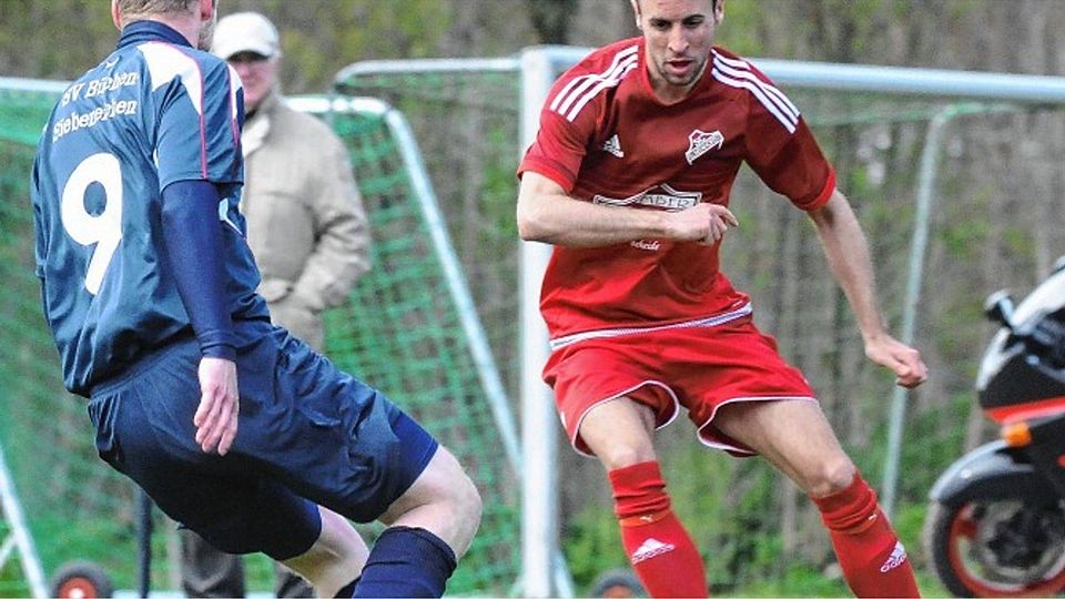 Torjäger Alexander Agne (re.) erzielte beim 6:0 des SC Elmenhorst über die SG Union Grabau zwei Treffer.   Archiv