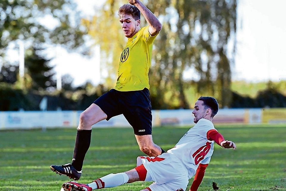Im Hinspiel gegen die zweite Mannschaft von RW Visbek durften die Gelb-Schwarzen von Ballsport Vörden noch einen 1:0-Erfolg bejubeln.