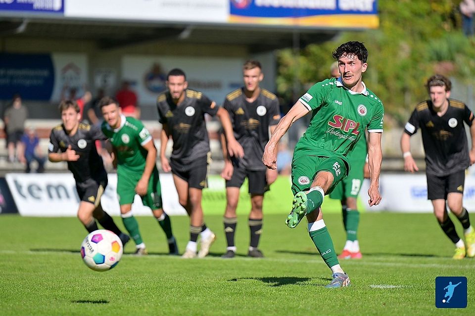 Jonas Fries rettete Eichstätt vom Punkt einen Zähler in der Nachspielzeit. 