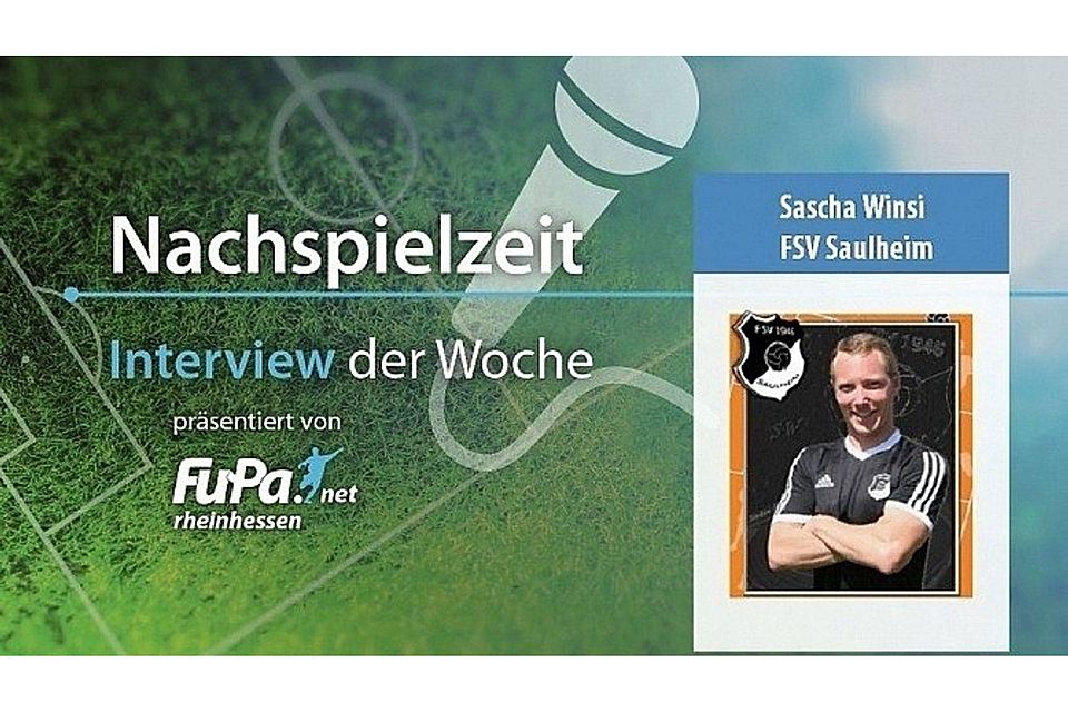 Das Interview der Woche mit Sascha Winsi vom FSV Saulheim. Foto: Schmitz/Ig0rZh – stock.adobe