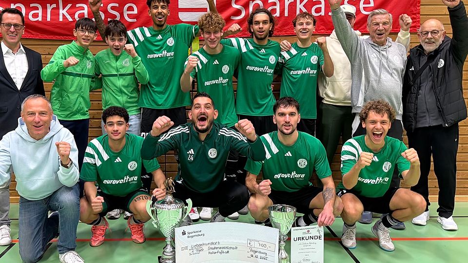 Alter und neuer Regensburger Stadtmeister ist der SV Fortuna.