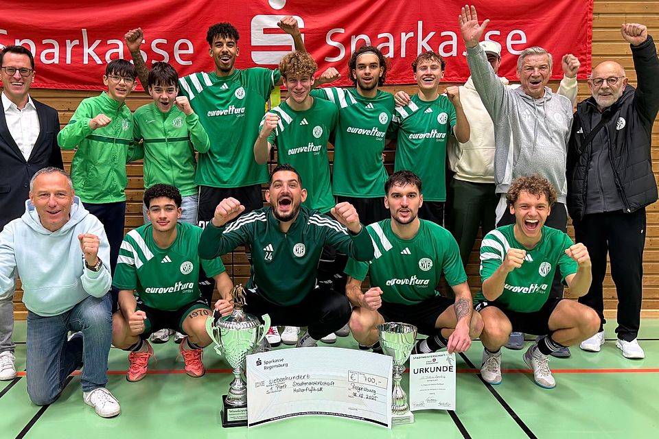 Alter und neuer Regensburger Stadtmeister ist der SV Fortuna.