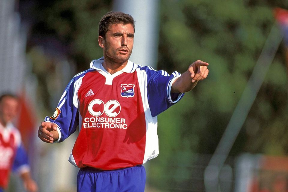 Alfonso Garcia traf im Traditionsduell gegen Fortuna Köln doppelt.