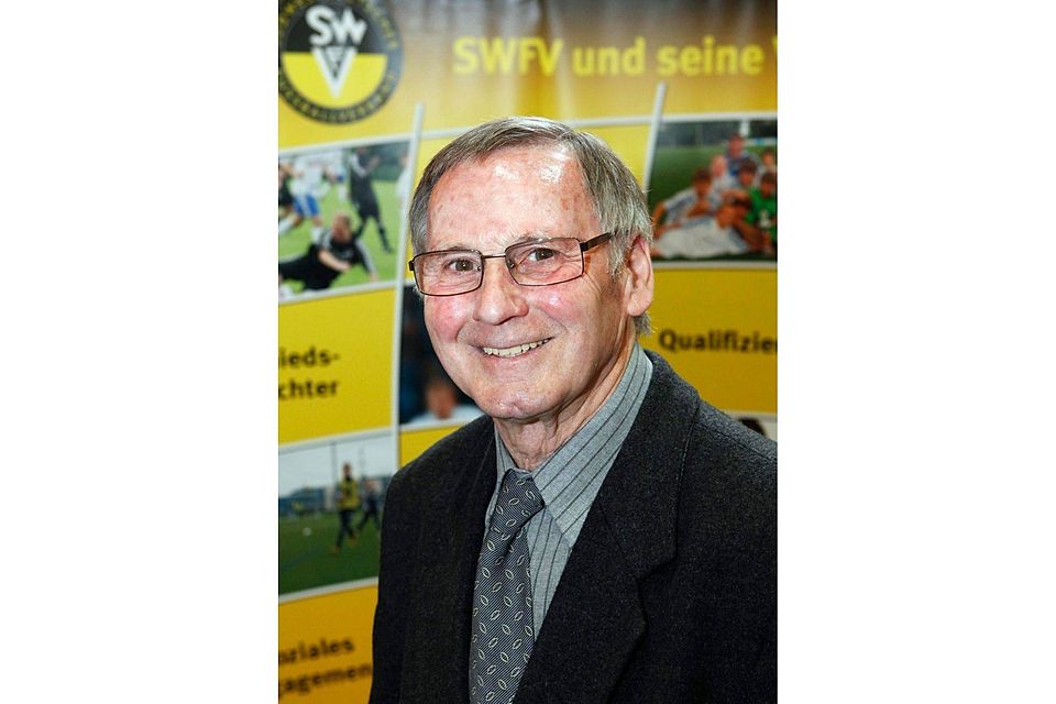 Hans Lindroth prägte den Mainzer Amateur-Fußball über Jahrzehnte.	Archivfoto: hbz/Wallerius