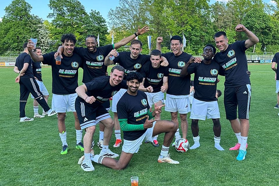 Bilder für die Geschichtebücher: Der SC Eltersdorf ist Bayernliga-Meister 2026!