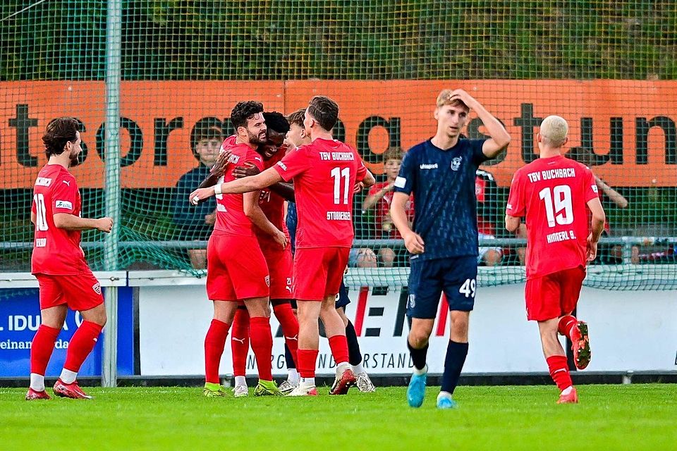 Der TSV Buchbach gewinnt gegen Unterhaching einen Punkt.