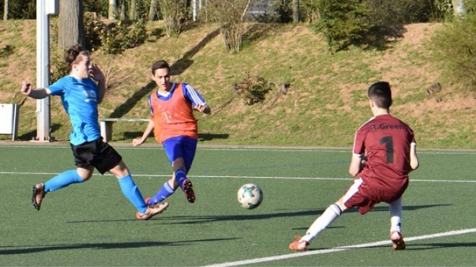 Die B-Junioren der TSG Bretzenheim lassen TuS Hohenecken keine Chance. F: Mueller
