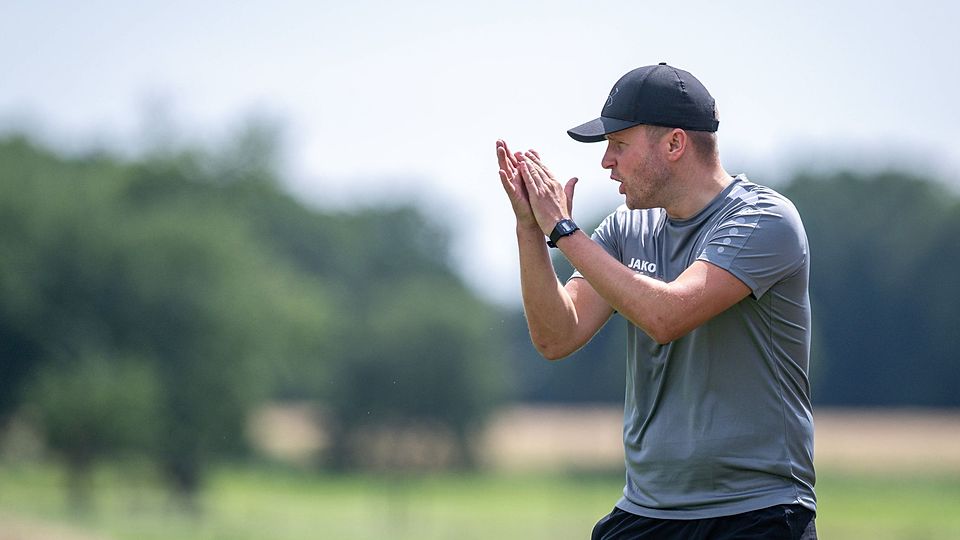 Im Fokus: Trainer Daniel Beine. 
