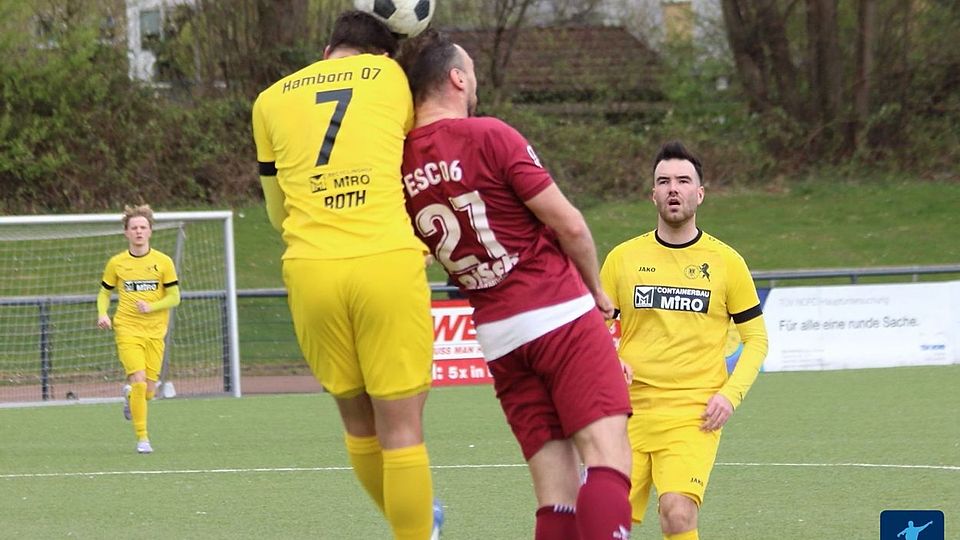 Rellinghausen behauptet sich gegen Hamborn. 