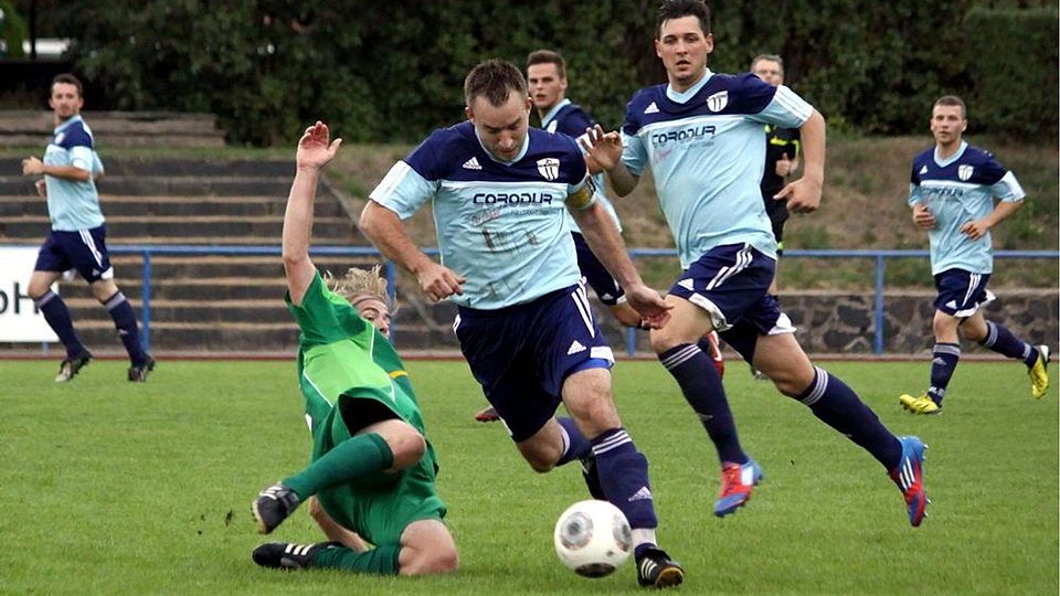 Kapitän Karsten Weber (VfL Seeben) will endlich den ersten Sieg.  F: Wolfgang Schulze