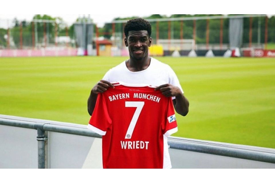 Kwasi Okyere Wriedts Vertrag läuft bis zum 30. Juni 2020. Foto: fcbayern.com