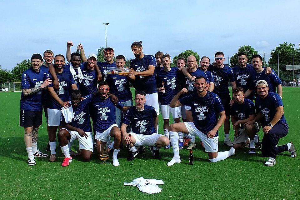 Der SV Bergheim hat den Aufstieg in die Bezirksliga geschafft Der SV Bergheim hat den Aufstieg in die Bezirksliga geschafft