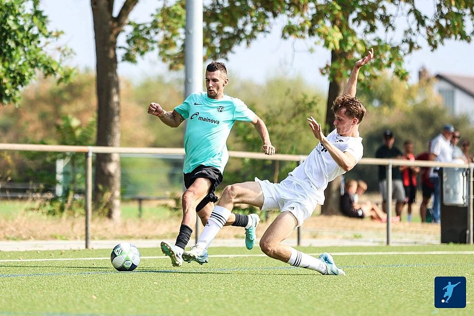 SV 07 Bischofsheim jubelt im Derby bei den Sportfreunden Bischofsheim.