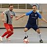Wackersdorf (blau) meldet sich in der Futsal-Regionalliga nach zuletzt vier Niederlagen zurück. F: Schneider