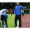 Für ihn ist Schluss: TSV Ottobrunn-Trainer Tarkan Kocatepe (r.). Foto: Riedel