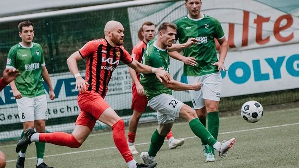 Das Remis gegen Erkenschwick war der einzige Punktgewinn in den vergangenen sieben Spielen. Robin Klaas (rechts, Nr. 22) war bei der jüngsten Niederlage in Bochum einer von zahlreichen Ausfällen.
