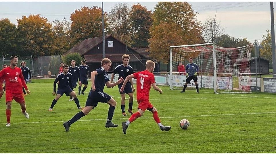 Felbermeier vor der Flanke zum 2:0
