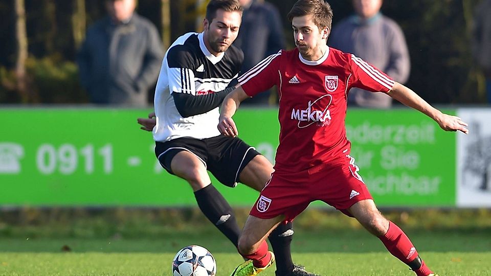 Stefan Leffer (li.) ist einer der Spieler der den FCR verlässt. Ihn und seinen Bruder Michael zieht es zum Kreisklassisten TSV Scherneck. F: Zink